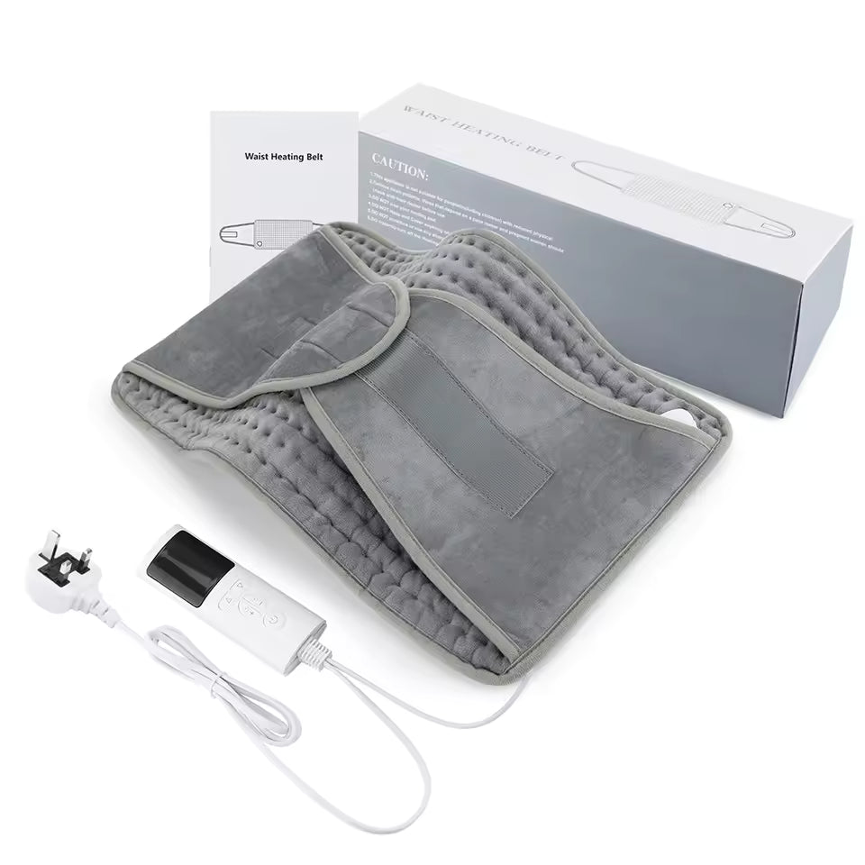 Electric Heating Waist Belt – Multifunctional Thermal Pad for Back & Lumbar Support