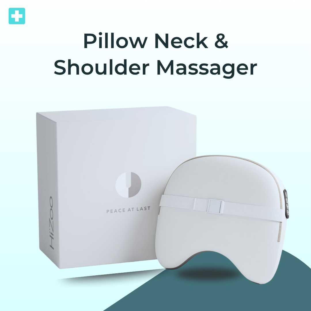 💆‍♂️ Relax Instantly with This Pillow Neck & Shoulder Massager – Soothe Aches Anytime!