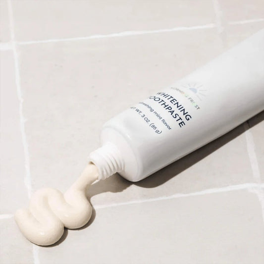 Fluoride-Free Hydroxyapatite Teeth Whitening Toothpaste with Coconut Oil & Xylitol