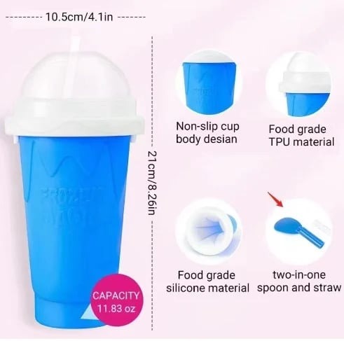 💫 Early Summer Sale 49% OFF 💫 Smoothie Slushy Cup ❄️