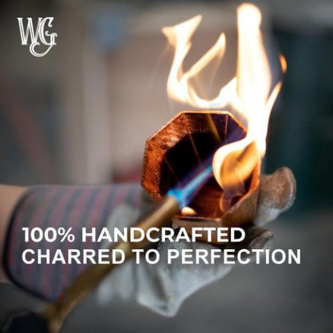 Handmade and Charred Drinking Vessel – Ideal Whiskey Glass for Whiskey Consumption