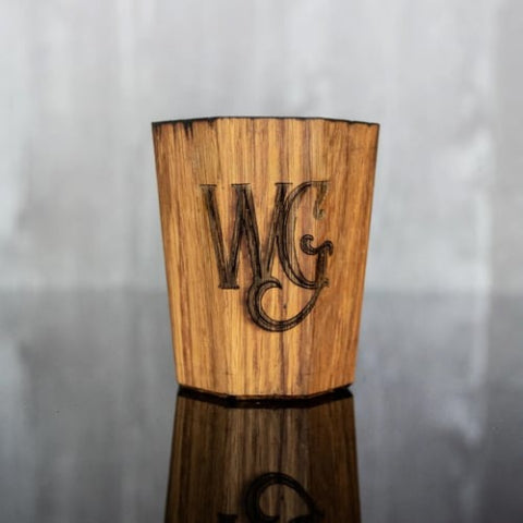 Handmade and Charred Drinking Vessel – Ideal Whiskey Glass for Whiskey Consumption