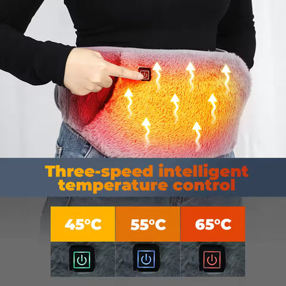 Graphene Menstrual Heating Belt – Adjustable Waist Pad with 3-Level Temperature Control