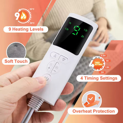 Electric Heating Waist Belt – Multifunctional Thermal Pad for Back & Lumbar Support