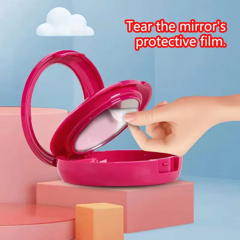 Kids Pretend Play Makeup Game Girls Simulation Lipstick Eyelash Brush Beauty&Fashion Cosmetics non-toxic Toy Birthday Gifts Girl