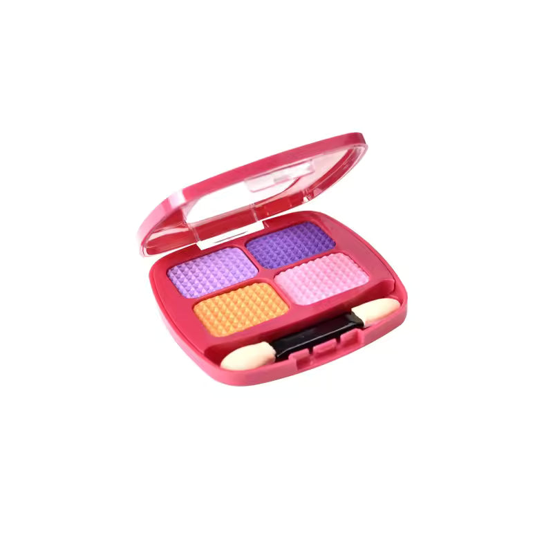 Kids Pretend Play Makeup Game Girls Simulation Lipstick Eyelash Brush Beauty&Fashion Cosmetics non-toxic Toy Birthday Gifts Girl