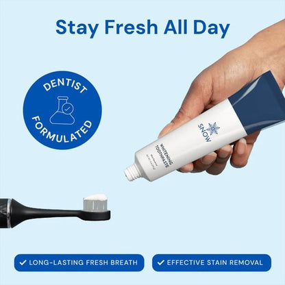 Fluoride-Free Hydroxyapatite Teeth Whitening Toothpaste with Coconut Oil & Xylitol