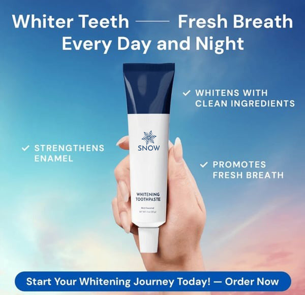 Fluoride-Free Hydroxyapatite Teeth Whitening Toothpaste with Coconut Oil & Xylitol